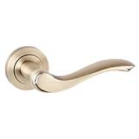 Warwick Lever Door Handle - Matt Antique Brass Finish