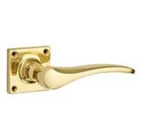 Croft 2148 Oxford Lever Door Handle on a Square Rose