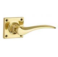 Croft 2143 Codsall Lever Door Handle on a Square Rose