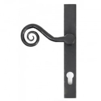 Traditional Blacksmith Monkey Tail Slim Lever Espagnolette Door Handle