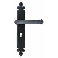 Traditional Blacksmith Tudor Lever Door Handle