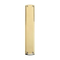 Finger Plate - Polished Brass