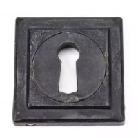 Blacksmith External Beeswax Square Escutcheon