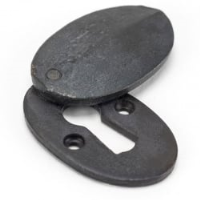 Blacksmith Beeswax Oval Escutcheon & Cover