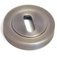 Round Escutcheon - Matt Gun Metal Finish