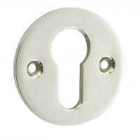 Croft 4573 Round - Euro Profile Escutcheon