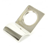 Cylinder Latch Cover - Polished Nickel