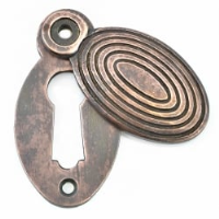 Beehive Escutcheon - Aged Bronze Finish