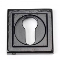 Traditional Blacksmith Square Euro Escutcheon