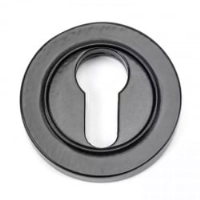 Traditional Blacksmith Round Euro Escutcheon