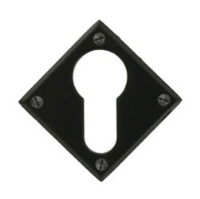 Traditional Blacksmith Diamond Euro Escutcheon