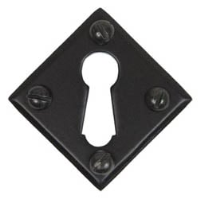 Traditional Blacksmith Diamond Escutcheon