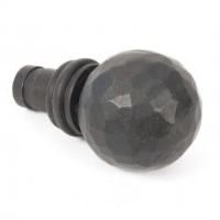 Blacksmith Beeswax Beaten Ball Curtain Finial