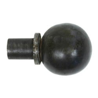 Blacksmith Beeswax Ball Curtain Finial