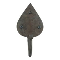 Blacksmith Beeswax Gothic Hat and Coat Hook