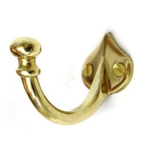 The Original Brass Coat Hook