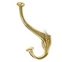 Brass Egypt Coat Hook