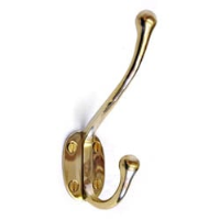 Brass Appleby Coat Hook