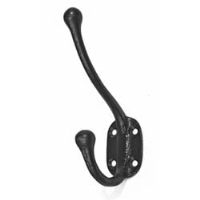 Appleby Coat Hook - Black Finish