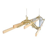 Brass Classic Kitchen Maid® Pulley Clothes Airer