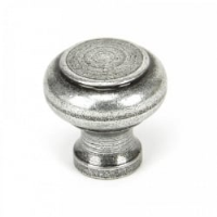 Blacksmith Pewter Patina Regency Cupboard Knob