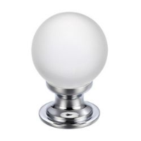 Frosted Glass Cabinet Knob