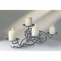 Hand Forged Quad Table Candle Holder
