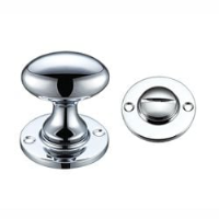 Higham Bathroom Turn and Release - Polished Chrome Finish