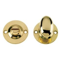 Darley Bathroom Turn and Release - Polished Brass Finish