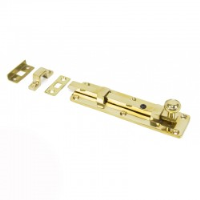 Universal Bolt - Polished Brass