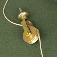 Brass Butler Bell Extension Pulley