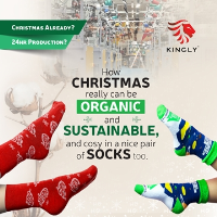 Christmas socks by Kingly