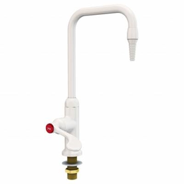 Watersaver Swivel Single Hot Water Lab Tap, Wrist Blade Handle