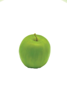 Artificial Green Royal Gala Apple - 7cm, Green, Weighted