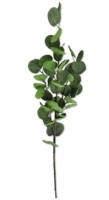 Artificial Dollar Leaf Spray - 100cm, Green