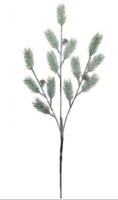 Artificial Frosted Pine Spray - 68cm, Green