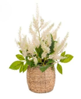Artificial Astilbe in Pot - 37cm, Pink