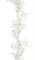 Artificial Ice Boxwood Garland - 180cm, White