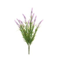 Artificial Lavender Bush - 58cm, Lavender
