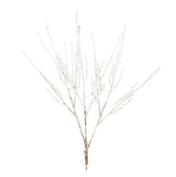 Artificial Frosted Branches 10 Pack - 95cm, White
