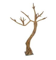 Artificial Interchangeable Twisted Branch Tree Trunk 2.95m - 295cm, Brown