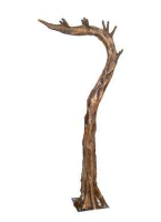 Artificial Interchangeable Short Canopy Tree Trunk 2.40m - 240cm, Brown