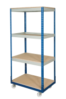 Rivet Trolley Shelving