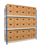 UK Suppliers Of Rivet Racking Archive Storage