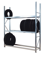 High Quality Midispan Galvanised Tyre Racking