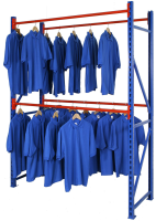 High Quality TS Longspan Garment Hanging with Rails