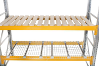 High Quality Pallet Racking- Wire Decking Panels & Open Timber Decking Shelves