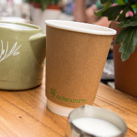 Branded Compostable Coffee Cups