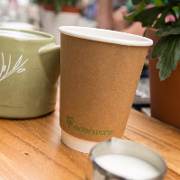 Custom Compostable Coffee Cups