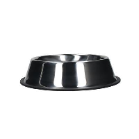 Dog Bowl In Silver